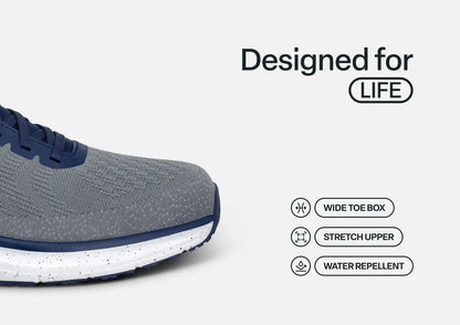 Tilos Hands-Free - Gray/Navy Confetti